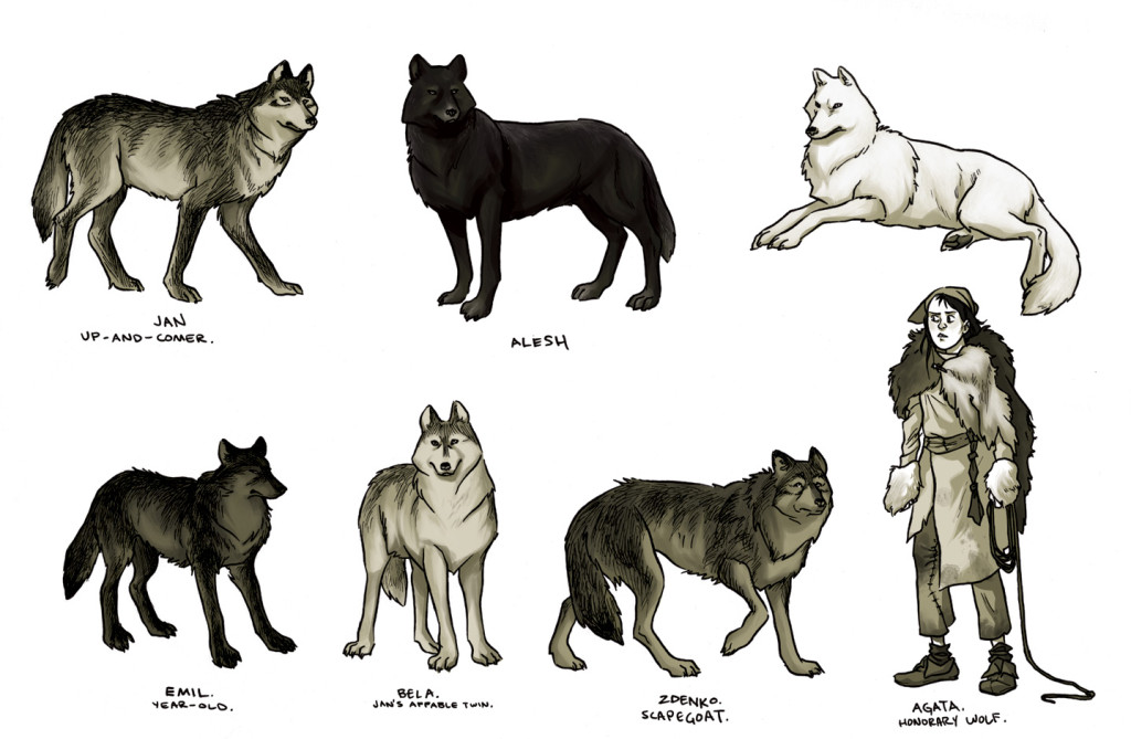 Woofs.
